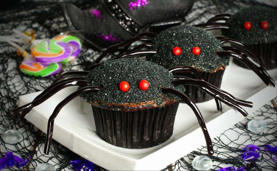Spider cupcakes