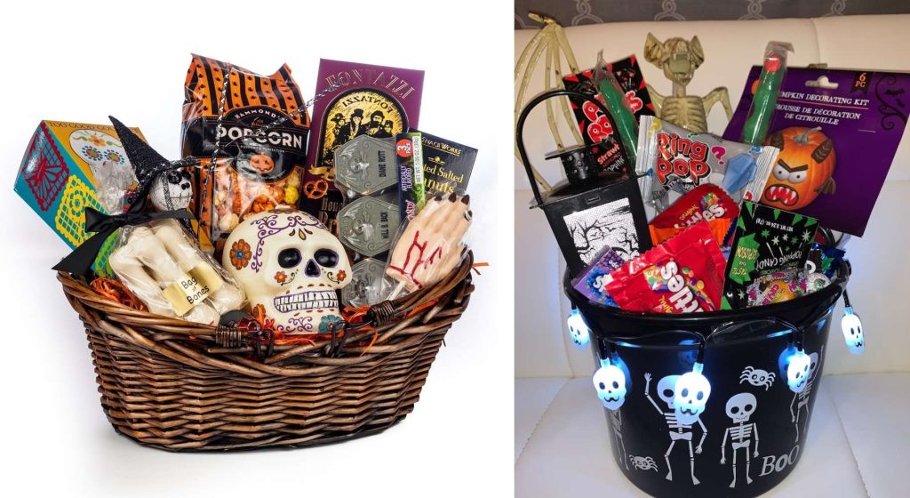 Halloween basket ideas for sweettooth