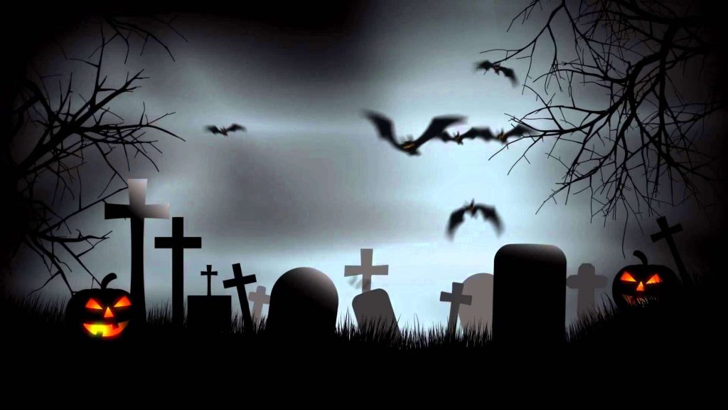Leave the cemetery alone on Halloween night