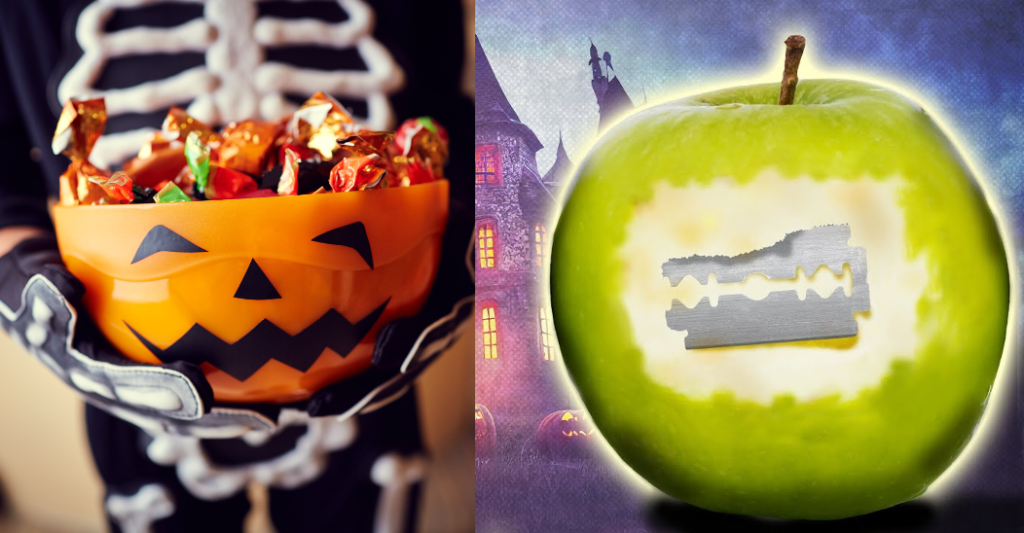 There were tampered candies and razor blades in Halloween apples