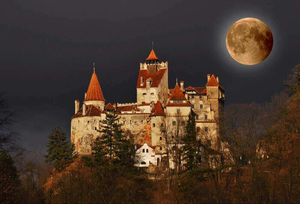 The Bran Castle in Transylvania