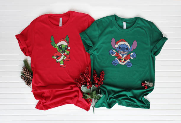 Stitch Christmas Shirts: Blending Disney Magic with Festive Cheer