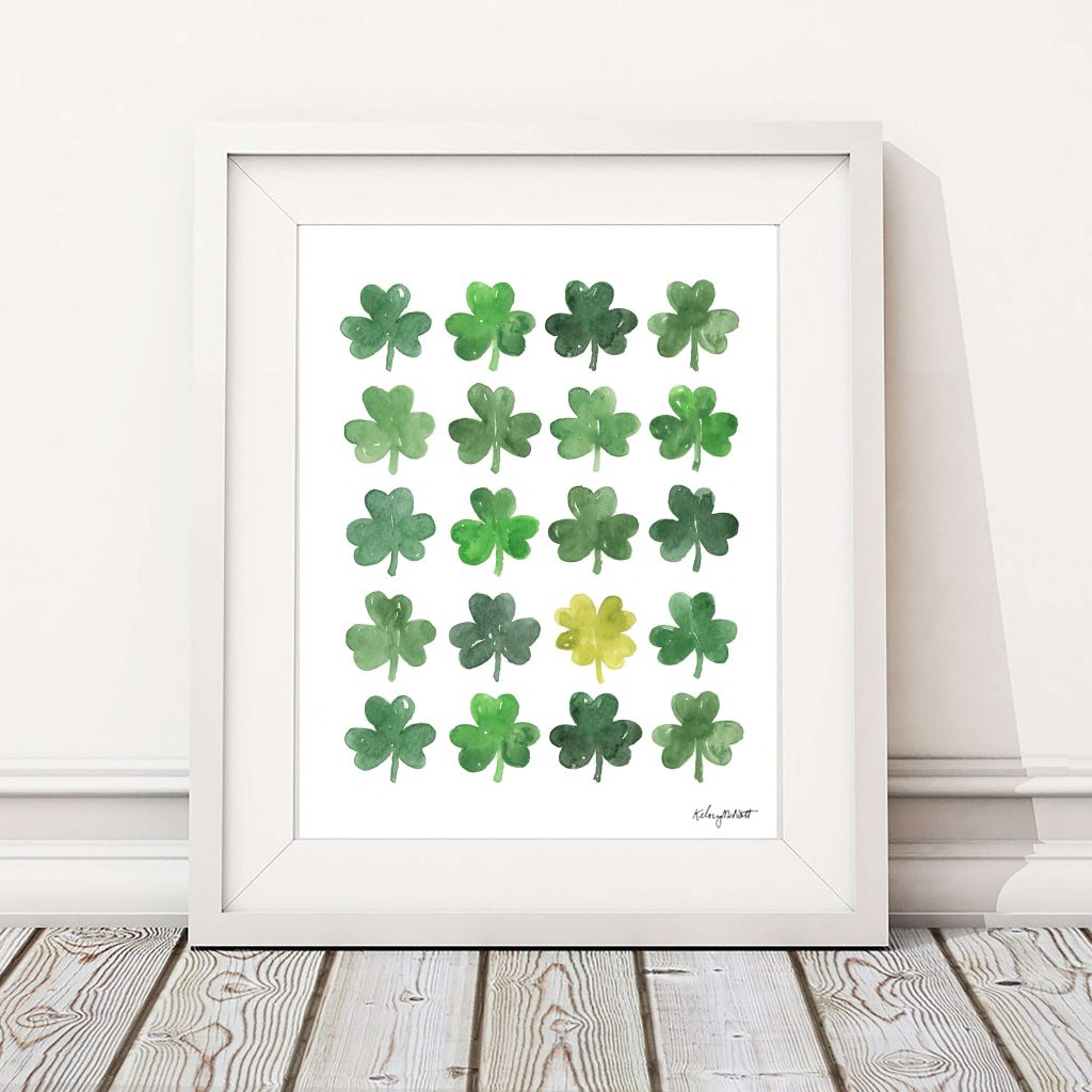 Let's shamrock everything, even the picture on the wall