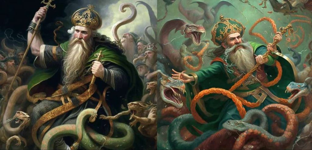 Saint Patrick is rumored to have banished all snakes from Ireland