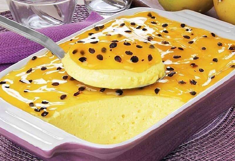 Mousse de Maracujá is a traditional dessert on Mother's Day in Brazil